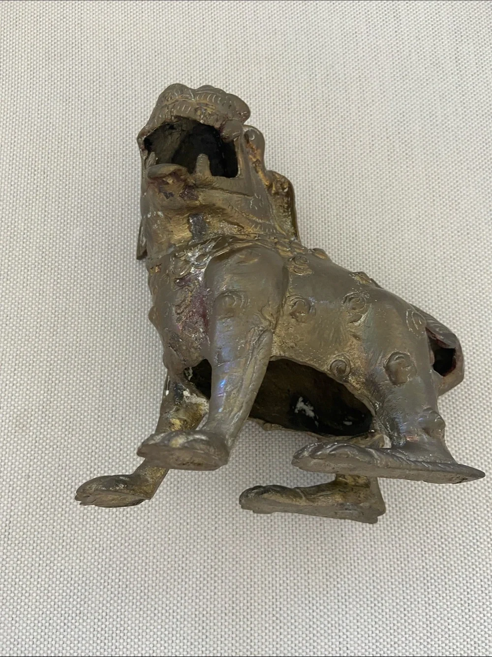 Vintage Collectible Bronze Foo Dog II